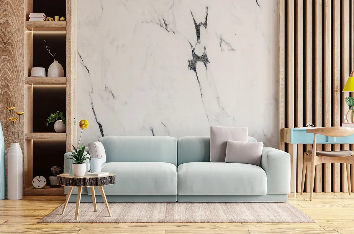 Marmor-Look – luxuriös, glänzend, elegant